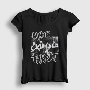 Band Müzik Minor Threat Kadın Tişört