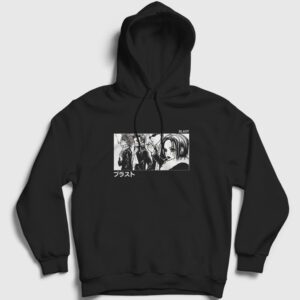 Band Nana Osaki Kapşonlu Sweatshirt siyah