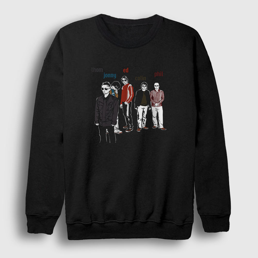 Band Radiohead Sweatshirt | Presmono