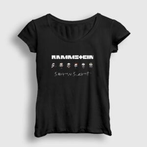 Band Rammstein Kadın Tişört