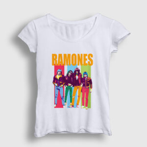 Band Ramones Kadın Tişört