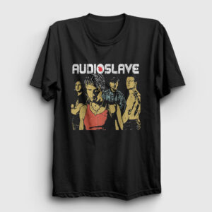 Band Rock Audioslave Tişört siyah