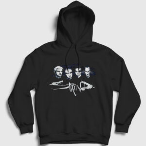 Band Staind Kapşonlu Sweatshirt siyah