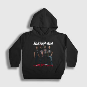 Band Tokio Hotel Çocuk Kapşonlu Sweatshirt siyah