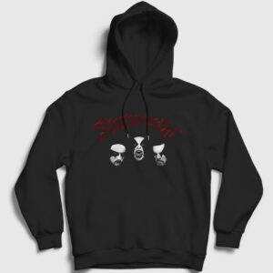 Band V2 Immortal Kapşonlu Sweatshirt siyah