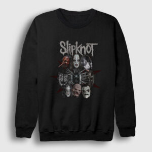 Band V2 Slipknot Sweatshirt siyah