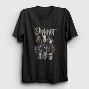 Band V2 Slipknot Tişört siyah