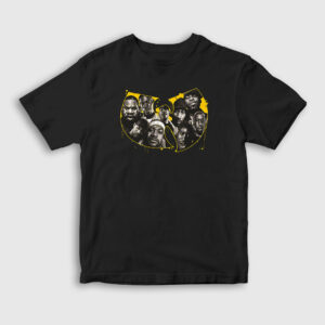 Band Wu Tang Clan Çocuk Tişört siyah