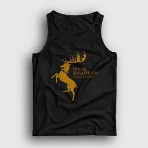 Baratheon Game Of Thrones Atlet siyah