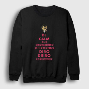 Be Calm Queen Freddie Mercury Sweatshirt siyah