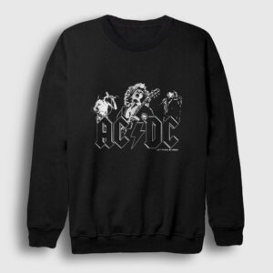 Be Rock AC/DC Sweatshirt siyah