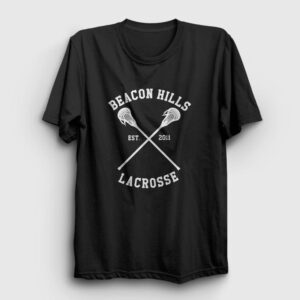 Beacon Hills Lacrosse Dizi Teen Wolf Tişört siyah