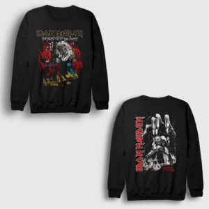 Beast V3 Metal Iron Maiden Sırt Baskılı Sweatshirt