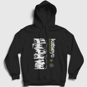 Beautiful Chaos K Pop Katseye Kapşonlu Sweatshirt siyah