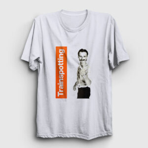 Begbie Film Trainspotting Tişört beyaz