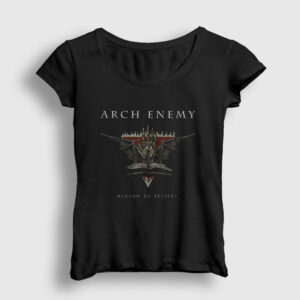 Believe Arch Enemy Kadın Tişört siyah