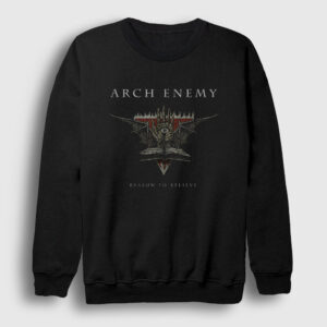 Believe Arch Enemy Sweatshirt siyah