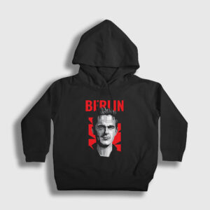 Berlin La Casa De Papel Çocuk Kapşonlu Sweatshirt