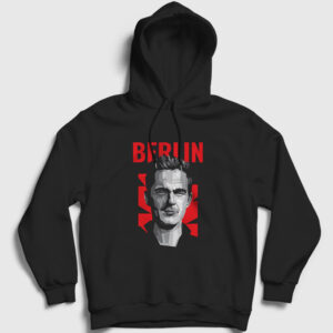 Berlin La Casa De Papel Kapşonlu Sweatshirt