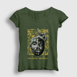 Biggie Smalls Tupac Shakur Kadın Tişört