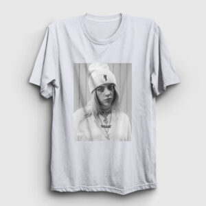 Billie Eilish Tişört beyaz