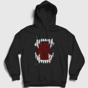 Bite Pierce The Veil Kapşonlu Sweatshirt siyah