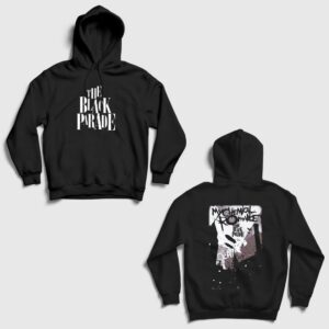 Black Parade Rock My Chemical Romance Sırt Baskılı Kapşonlu Sweatshirt