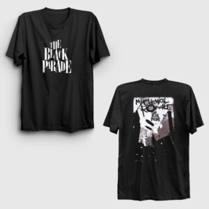 Black Parade Rock My Chemical Romance Sırt Baskılı Tişört