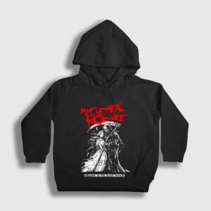 Black Parade V2 Rock My Chemical Romance Çocuk Kapşonlu Sweatshirt