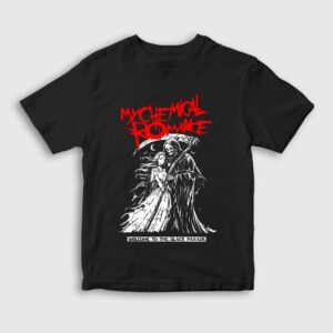 Black Parade V2 Rock My Chemical Romance Çocuk Tişört Siyah