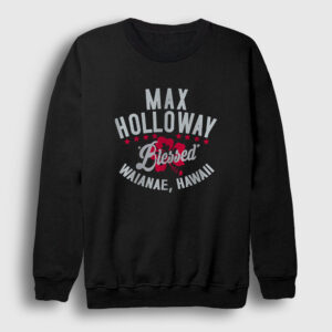 Blessed Mma Ufc Max Holloway Sweatshirt siyah