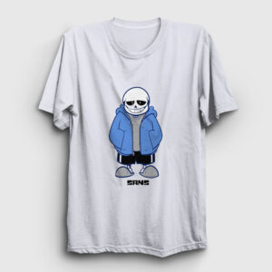 Blue Coat Sans Undertale Tişört