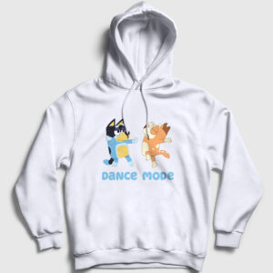 Bluey Dance Mode Bandit Chili Kapşonlu Sweatshirt