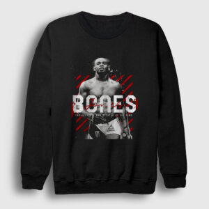 Bones Jon Jones Mma Ufc Sweatshirt siyah