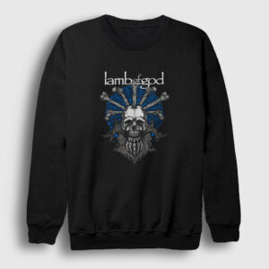 Bones Lamb Of God Sweatshirt siyah