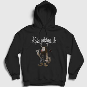 Boozer Korpiklaani Kapşonlu Sweatshirt siyah