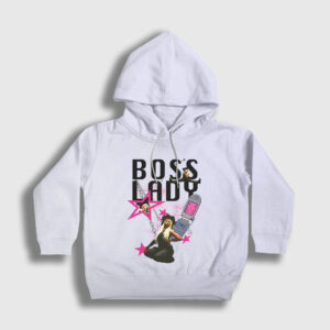 Boss Lady Theodora Çocuk Kapşonlu Sweatshirt