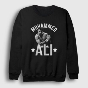 Boxing Boks Muhammad Muhammed Ali Sweatshirt siyah