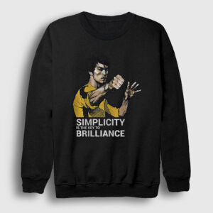 Brilliance Bruce Lee Sweatshirt siyah