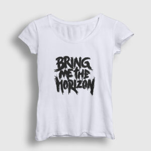 Bring Me The Horizon Kadın Tişört beyaz