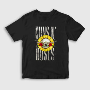 Bullet Guns N' Roses Çocuk Tişört siyah