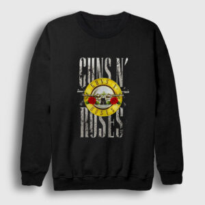 Bullet Guns N' Roses Sweatshirt siyah