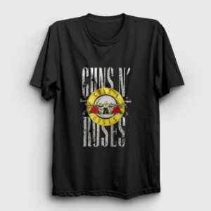 Bullet Guns N' Roses Tişört siyah