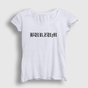 Burzum Kadın Tişört beyaz