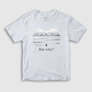 But Why V2 Nihilist Penguin Penguen Çocuk Tişört beyaz