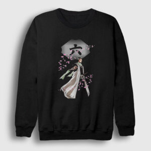 Byakuya Anime Bleach Sweatshirt siyah