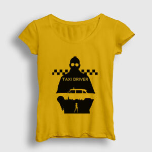 Cab Film Taxi Driver Kadın Tişört sarı