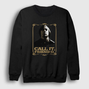 Call it Film No Country For Old Men Sweatshirt siyah