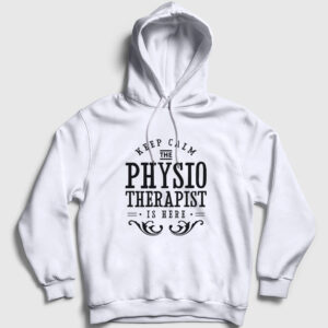 Calm Hediye Physiotherapist Fizyoterapist Kapşonlu Sweatshirt