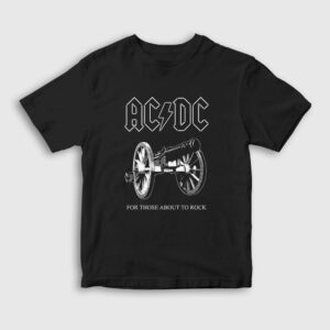 Cannon AC/DC Çocuk Tişört siyah
